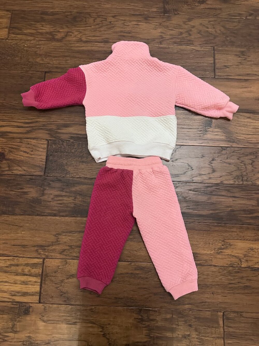 BISBY Colorblock Pullover/Jogger Set - Picture 5 of 5